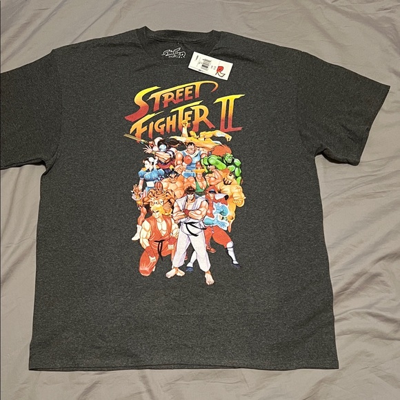 Street fighter II men’s T-shirt, 100% cotton. NWT. - Picture 1 of 7